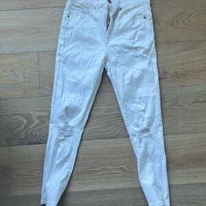 Express (Size:6s) White, Skinny high rise